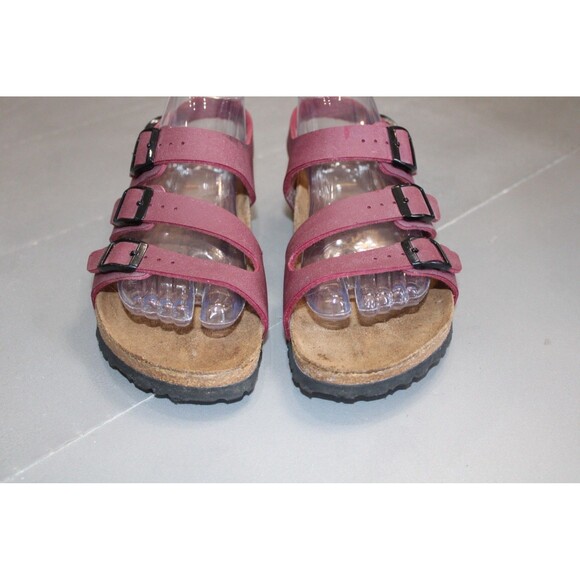 Birkenstock Birki’s Ellice Sandals Womens 7 EU 38 Narrow Triple Strap Slingback - Picture 2 of 9